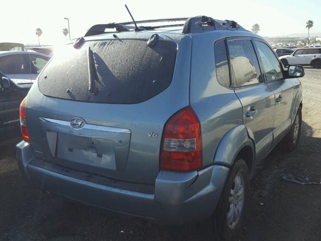 KM8JN12D28U915332 - 2008 HYUNDAI TUCSON SE SILVER photo 4