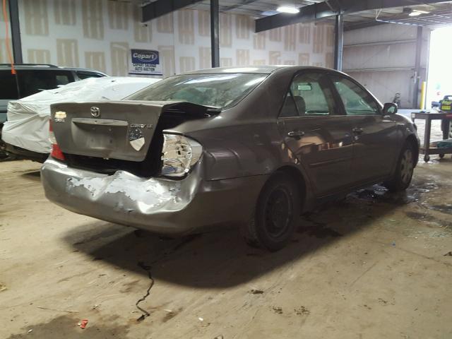 4T1BE32K43U707217 - 2003 TOYOTA CAMRY LE GRAY photo 4