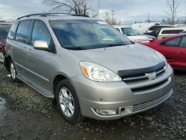 5TDBA22C24S010329 - 2004 TOYOTA SIENNA XLE GRAY photo 1