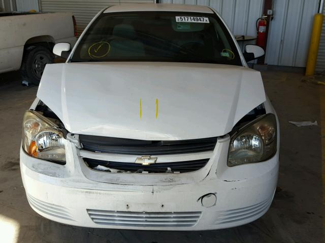 1G1AL18F687167162 - 2008 CHEVROLET COBALT LT WHITE photo 7