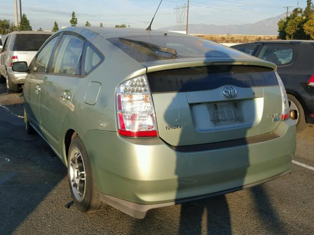 JTDKB20U387755633 - 2008 TOYOTA PRIUS GREEN photo 3