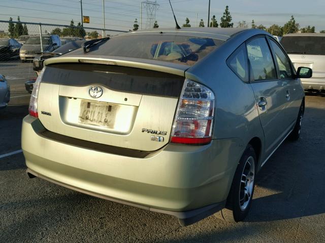 JTDKB20U387755633 - 2008 TOYOTA PRIUS GREEN photo 4