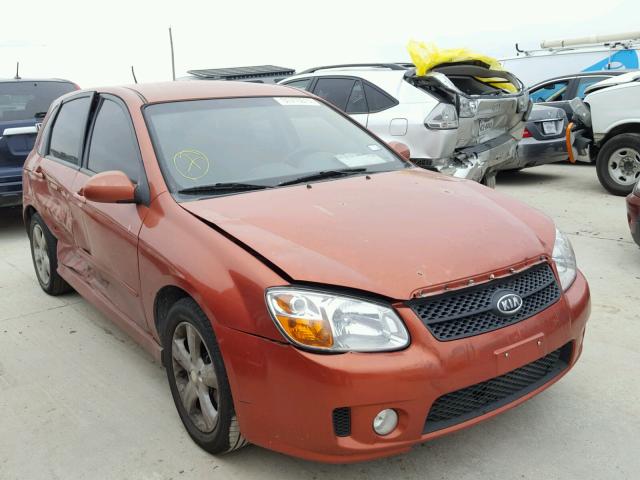 KNAFE161485010205 - 2008 KIA SPECTRA5 5 ORANGE photo 1