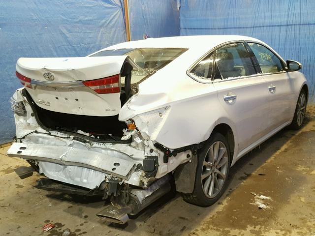 4T1BK1EB2EU095398 - 2014 TOYOTA AVALON BAS WHITE photo 4