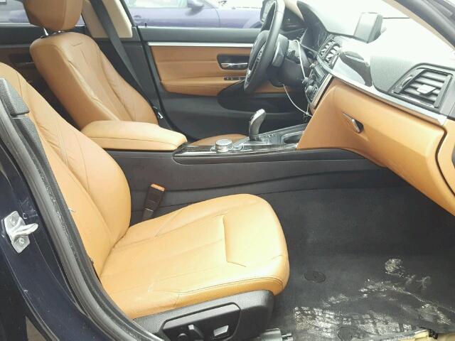 WBA4A5C51FG051538 - 2015 BMW 428 I BLUE photo 5