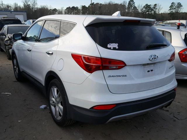 5XYZW3LA1DG038140 - 2013 HYUNDAI SANTA FE S WHITE photo 3