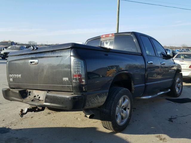 1D7HA18D03J671041 - 2003 DODGE RAM 1500 S BLACK photo 4