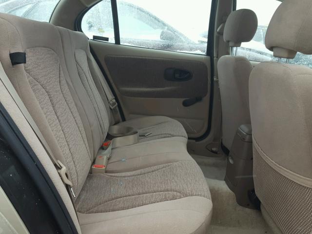 1G8ZN82741Z277954 - 2001 SATURN SW2 BEIGE photo 6