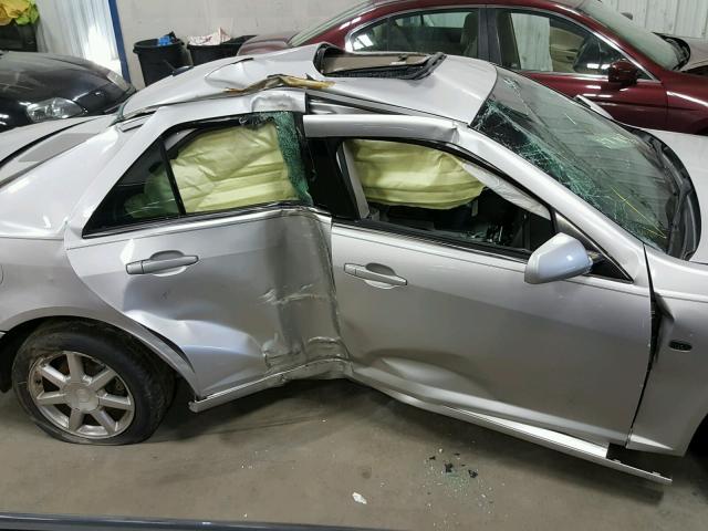 1G6DW677X50149046 - 2005 CADILLAC STS SILVER photo 9