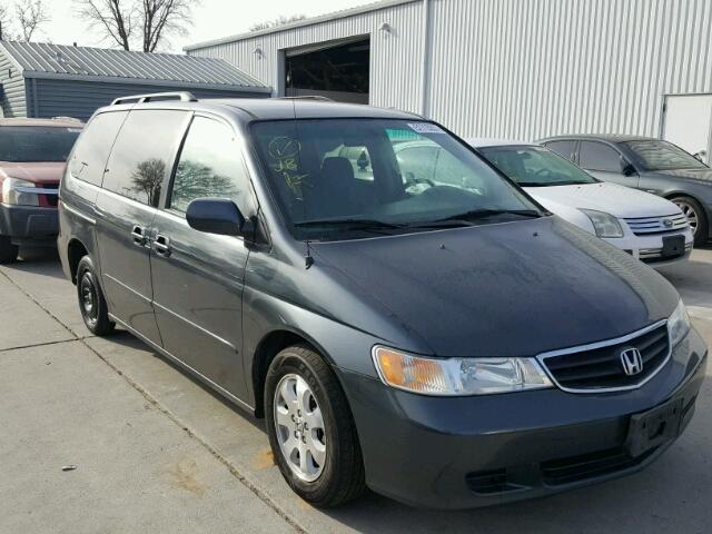 5FNRL18634B009845 - 2004 HONDA ODYSSEY EX GRAY photo 1