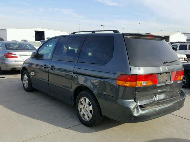 5FNRL18634B009845 - 2004 HONDA ODYSSEY EX GRAY photo 3