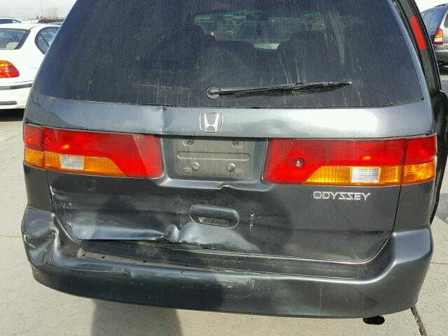 5FNRL18634B009845 - 2004 HONDA ODYSSEY EX GRAY photo 9