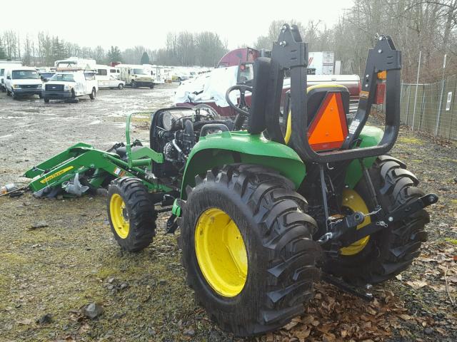 1LV3038EAHH105759 - 2017 JOHN DEERE 3038E GREEN photo 3