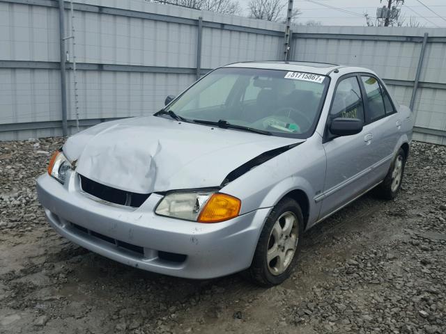JM1BJ2210Y0236103 - 2000 MAZDA PROTEGE ES 银色 照片 2