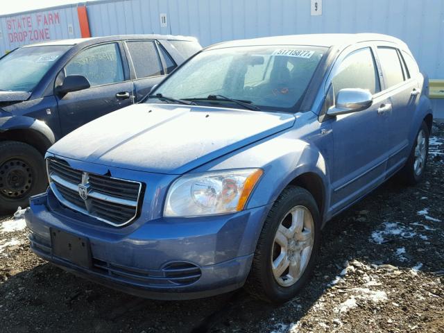 1B3HB48BX7D258993 - 2007 DODGE CALIBER SX BLUE photo 2