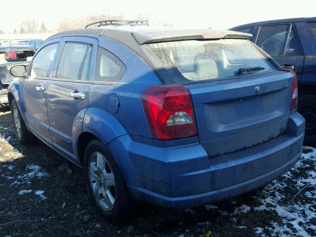 1B3HB48BX7D258993 - 2007 DODGE CALIBER SX BLUE photo 3