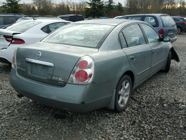 1N4BL11E85N903514 - 2005 NISSAN ALTIMA SE GREEN photo 4