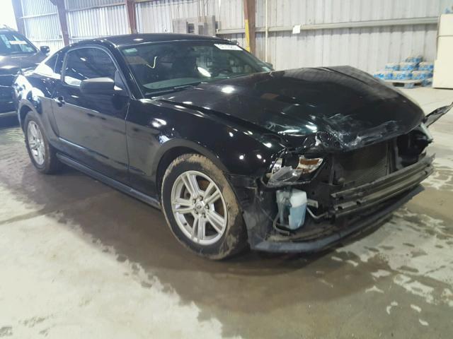 1ZVBP8AM6B5135409 - 2011 FORD MUSTANG BLACK photo 1