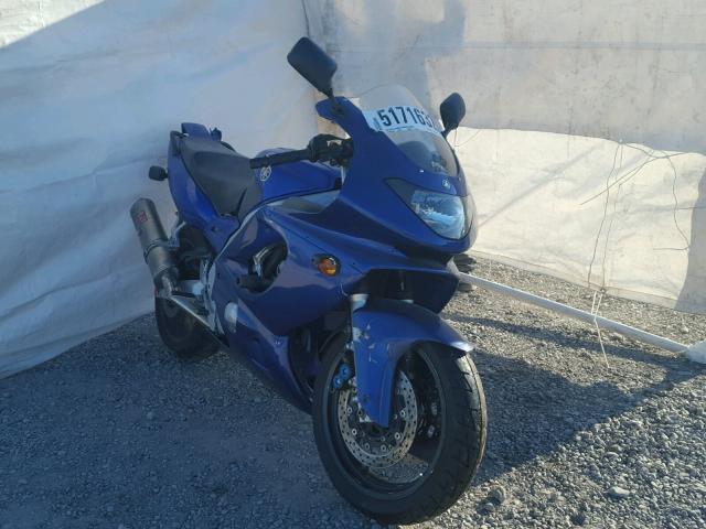 JYA5AHE064A044218 - 2004 YAMAHA YZF600 R BLUE photo 1