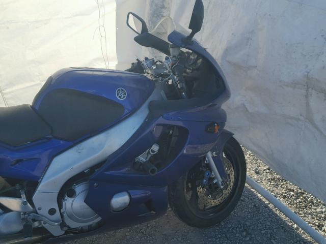 JYA5AHE064A044218 - 2004 YAMAHA YZF600 R BLUE photo 5