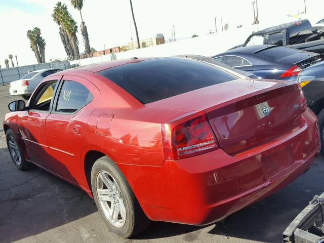 2B3KA53H87H617450 - 2007 DODGE CHARGER R/ RED photo 3