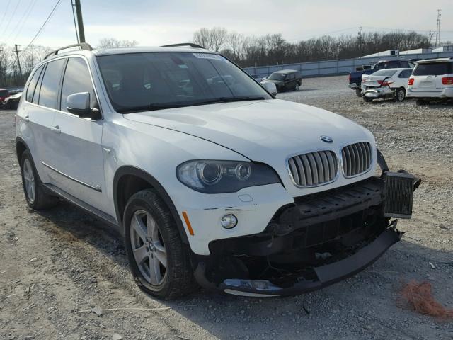 5UXFE83547LZ45719 - 2007 BMW X5 4.8I WHITE photo 1