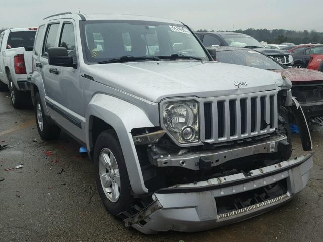 1J8GP28K59W532309 - 2009 JEEP LIBERTY SP SILVER photo 1