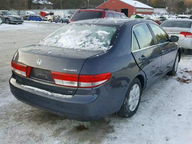 3HGCM56343G713663 - 2003 HONDA ACCORD LX GRAY photo 4