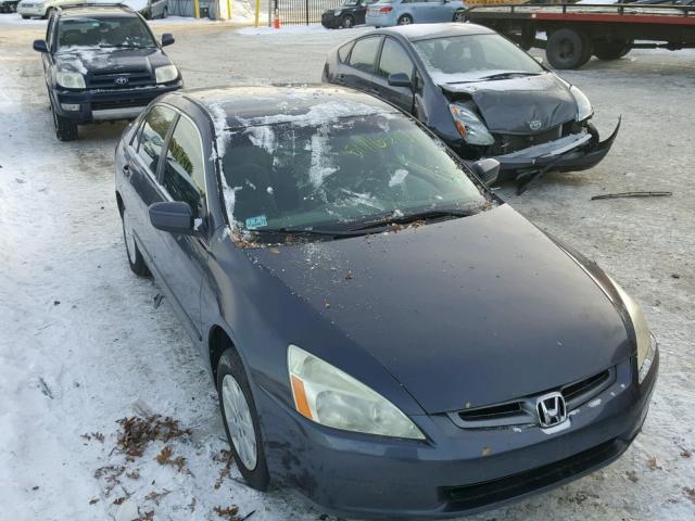 3HGCM56343G713663 - 2003 HONDA ACCORD LX GRAY photo 9