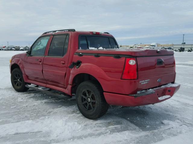 1FMDU77K45UC00364 - 2005 FORD EXPLORER S RED photo 3