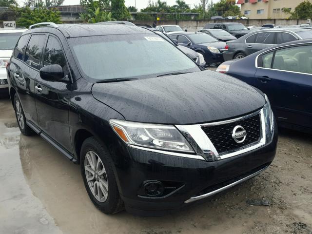 5N1AR2MN3EC661065 - 2014 NISSAN PATHFINDER BLACK photo 1