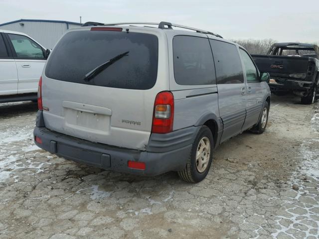 1GMDX03EXYD215907 - 2000 PONTIAC MONTANA SILVER photo 4