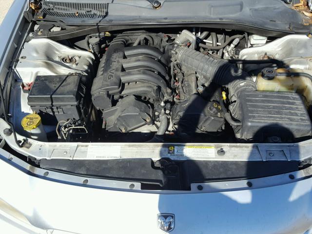 2B3KA43R08H166910 - 2008 DODGE CHARGER SILVER photo 7