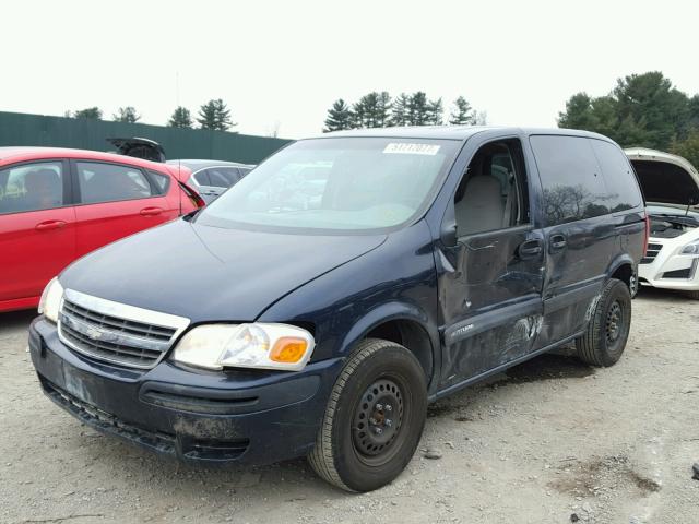 1GNDU03E44D122685 - 2004 CHEVROLET VENTURE BLUE photo 2