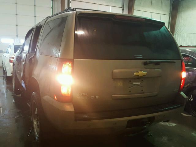 1GNFK13057J245636 - 2007 CHEVROLET TAHOE K150 BROWN photo 3