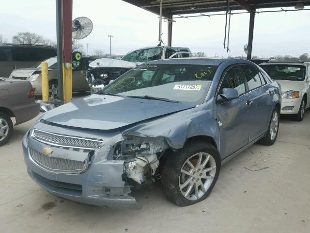 1G1ZK577384173316 - 2008 CHEVROLET MALIBU LTZ 蓝色 照片 2