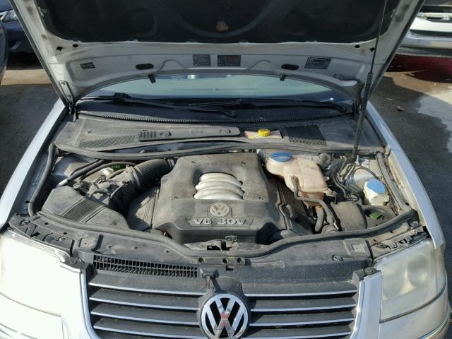 WVWTU63B65E073529 - 2005 VOLKSWAGEN PASSAT GLX 银色 照片 7