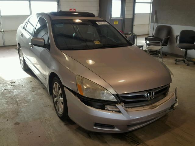 1HGCM66567A068283 - 2007 HONDA ACCORD EX SILVER photo 1