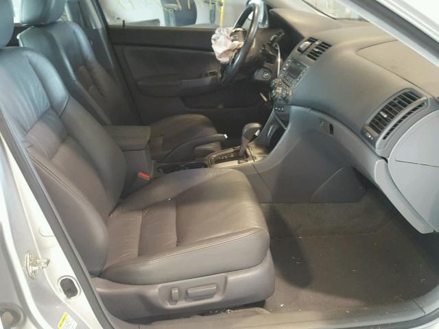 1HGCM66567A068283 - 2007 HONDA ACCORD EX SILVER photo 5