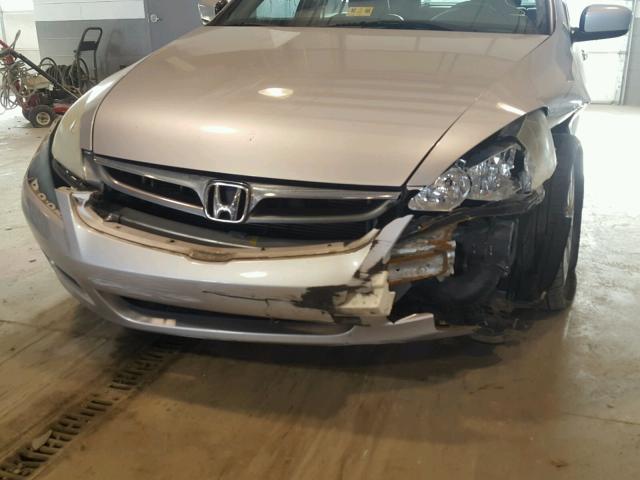 1HGCM66567A068283 - 2007 HONDA ACCORD EX SILVER photo 9