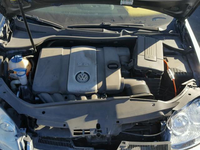 3VWRZ71K18M061871 - 2008 VOLKSWAGEN JETTA SE GRAY photo 7