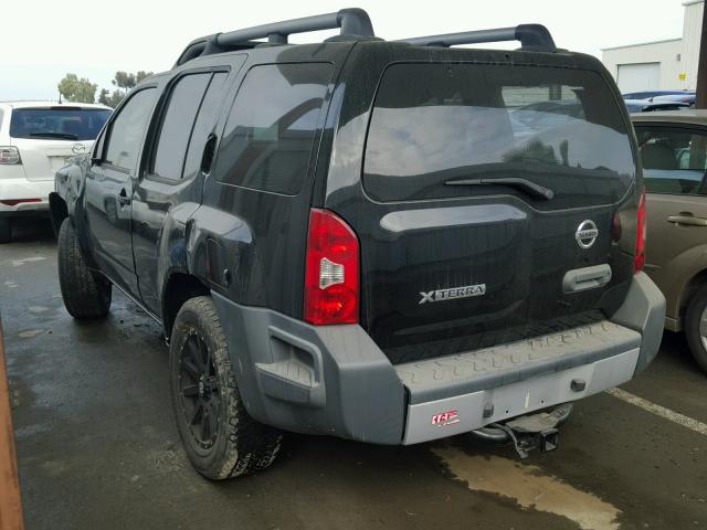 5N1AN0NW0CC514500 - 2012 NISSAN XTERRA OFF BLACK photo 3