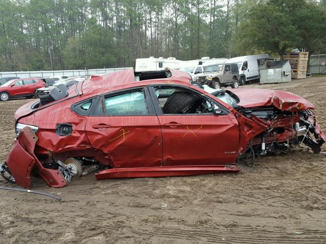 5UXKU2C54G0N82449 - 2016 BMW X6 XDRIVE3 RED photo 9