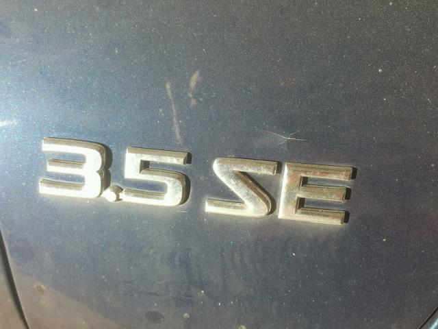 1N4BA41E37C824368 - 2007 NISSAN MAXIMA SE BLUE photo 9