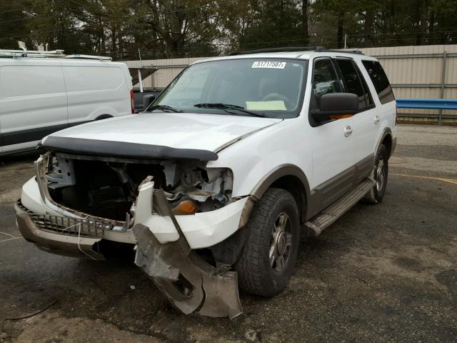 1FMPU17L14LA43982 - 2004 FORD EXPEDITION WHITE photo 2