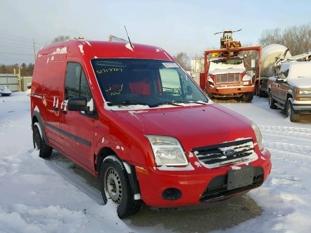 NM0LS6BN0AT028851 - 2010 FORD TRANSIT CO RED photo 1