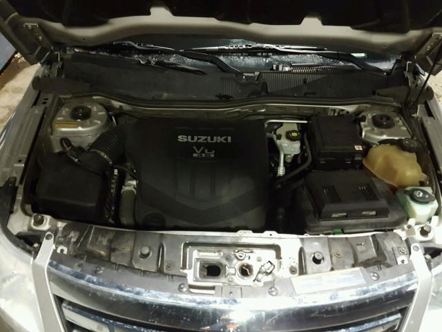 2S3DA217076102665 - 2007 SUZUKI XL7 GRAY photo 7