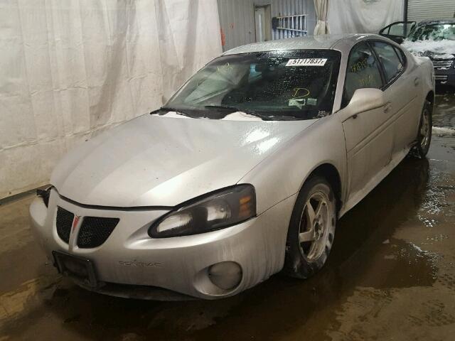 2G2WP522041369425 - 2004 PONTIAC GRAND PRIX SILVER photo 2