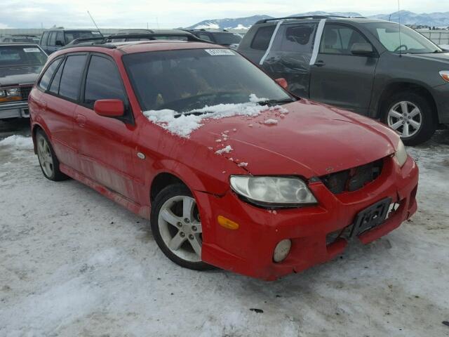 JM1BJ245731110498 - 2003 MAZDA PROTEGE PR RED photo 1