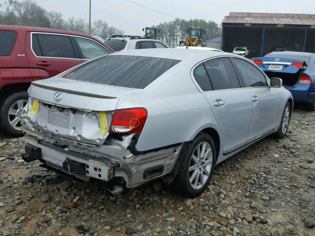 JTHBH96S465043541 - 2006 LEXUS GS GENERAT SILVER photo 4